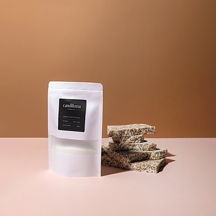 Candiluna Candle Wax Pearls Refill Pouch