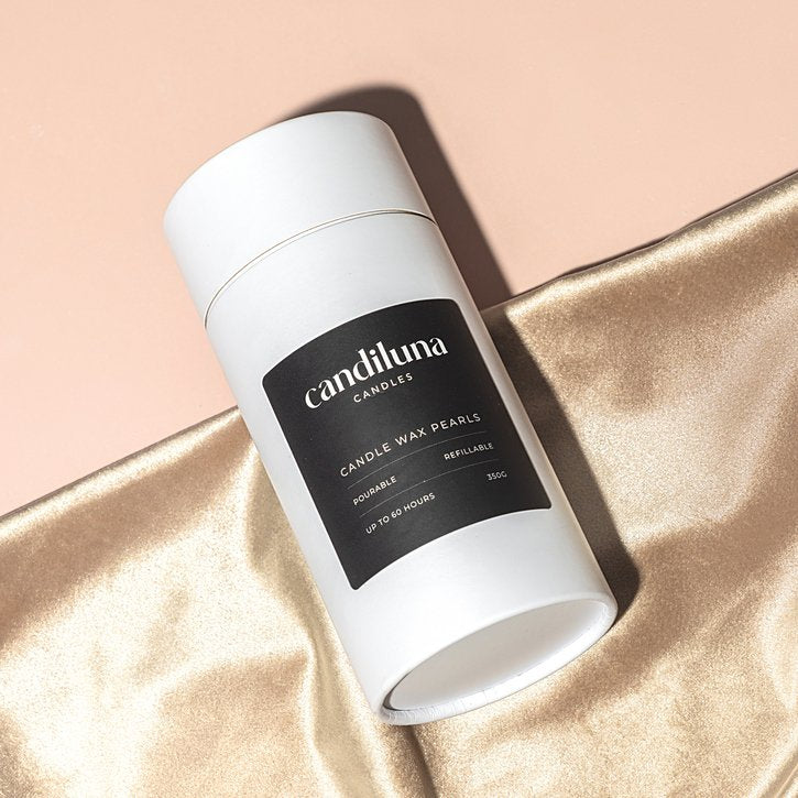 Candiluna Candle Wax Pearls 350g Packaging