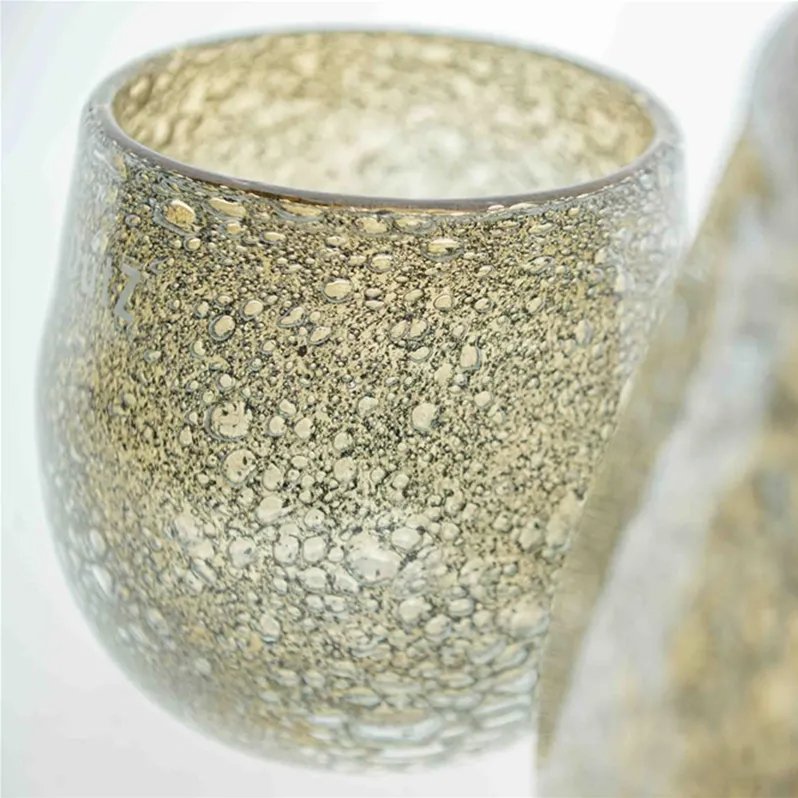 Glass Candle Holder - Hurricane Diva Pot