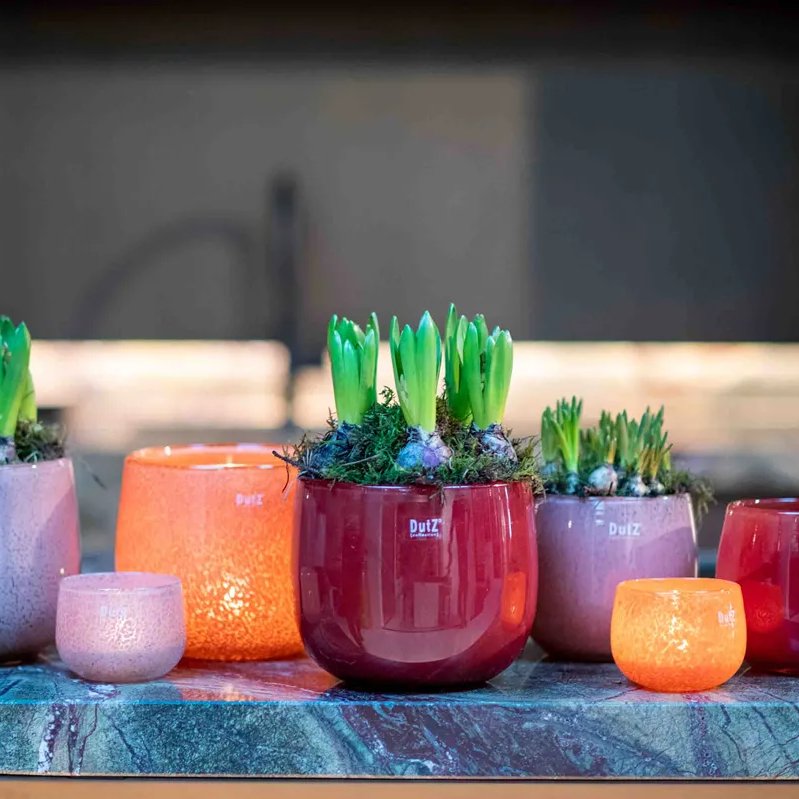 Glass Candle Holder - Pot