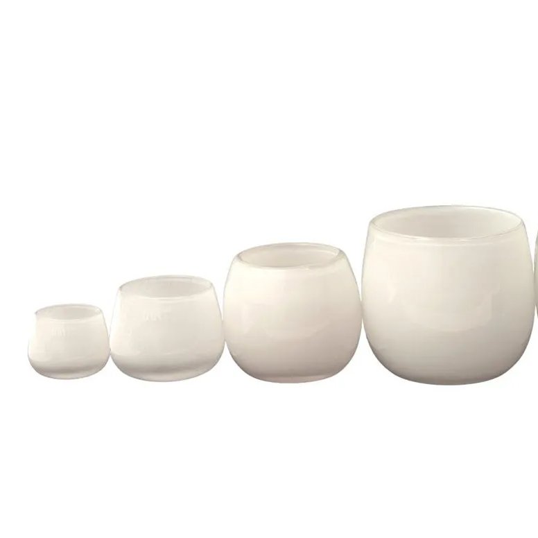 Glass Candle Holder - Pot